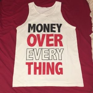 Money Over Everything Tank Top.